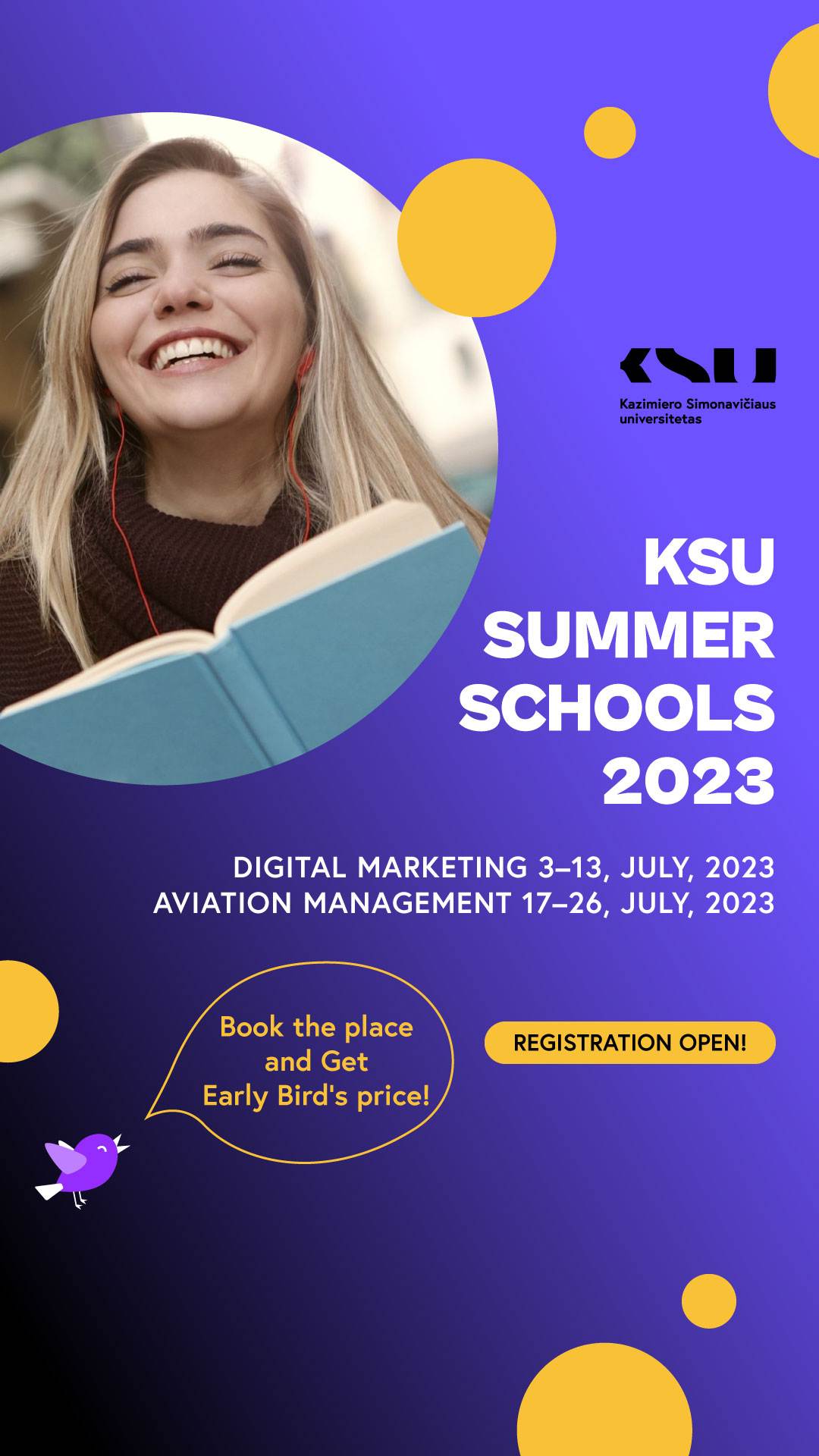 Summer schools 2023 Kazimieras Simonavicius University